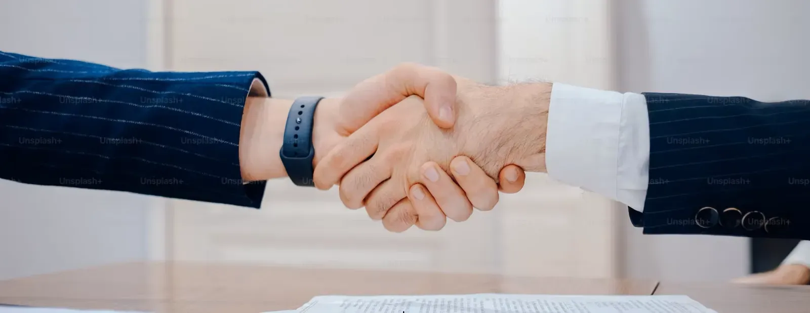 Two partners aligning on goals